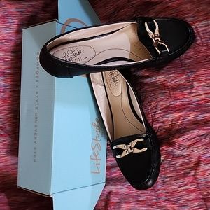 Black Lifestride Loafers Size 9.5